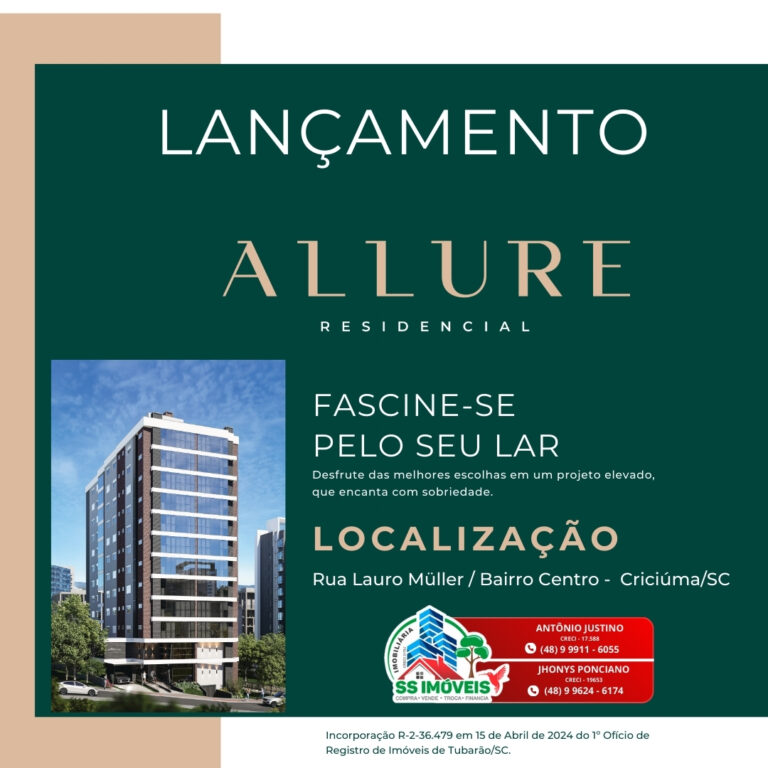 Lançamento Allure em Criciúma