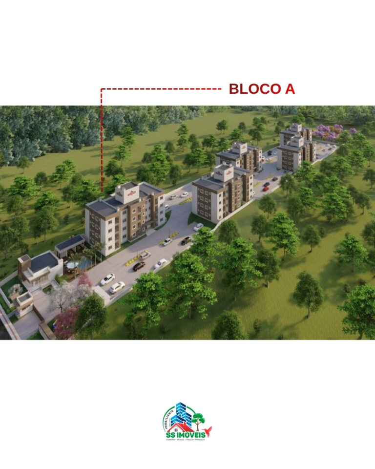 Apartamento 203 – Bloco A, no Residencial Vale dos Ipês