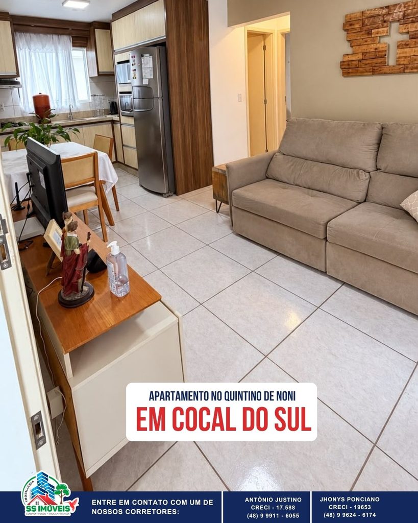 Apartamento no Quintino De Noni