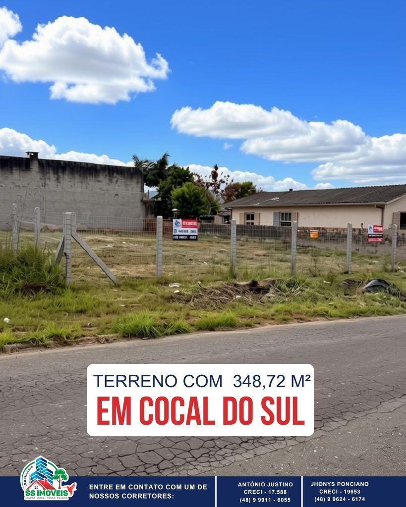 Terreno em Cocal do Sul – Bairro Jardim Itália – foto 2