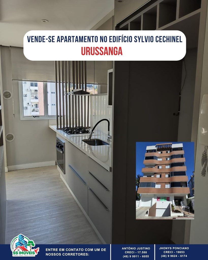 Apartamento à venda no Edifício Residencial Sylvio Cechinel – Urussanga – foto 2